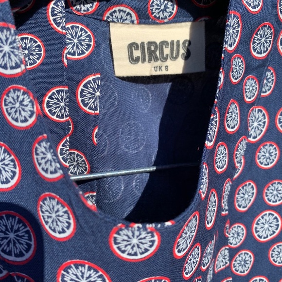 Circus citrus print top - Picture 2 of 5